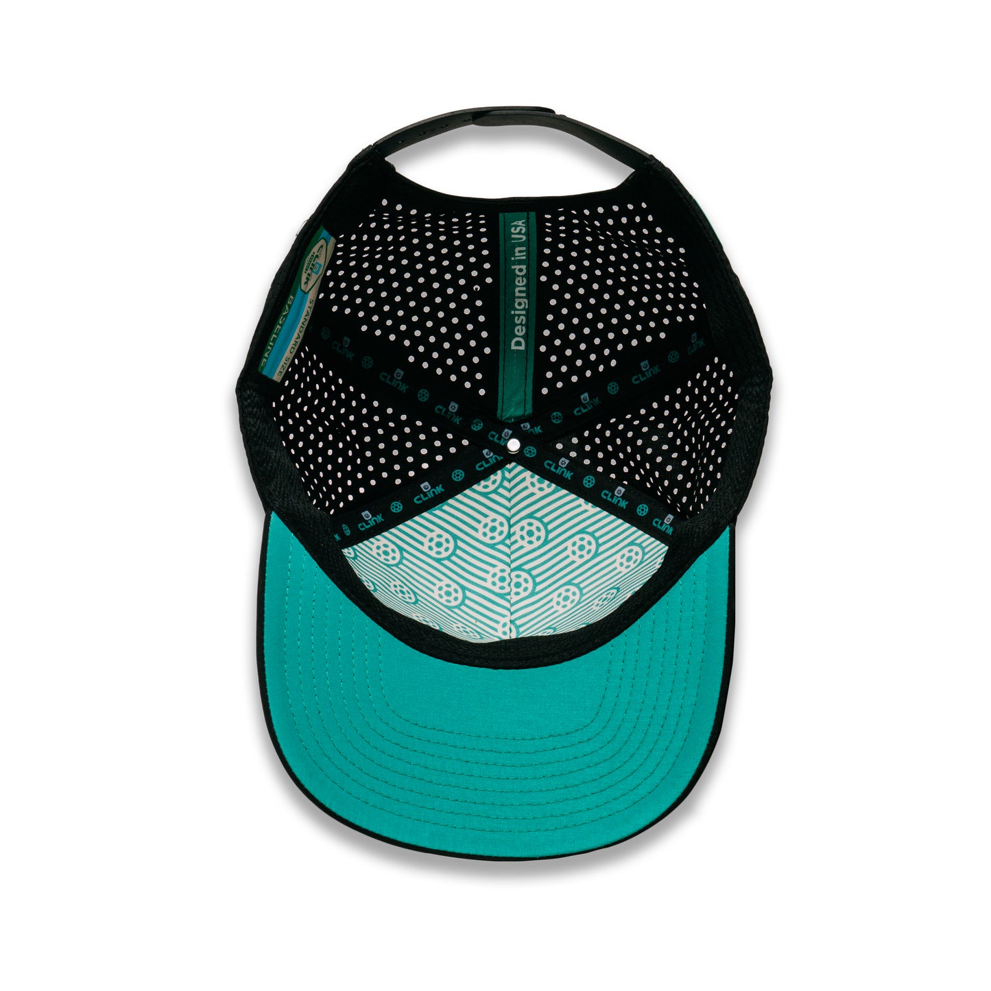 Baseline BLK WHT Clink Brand