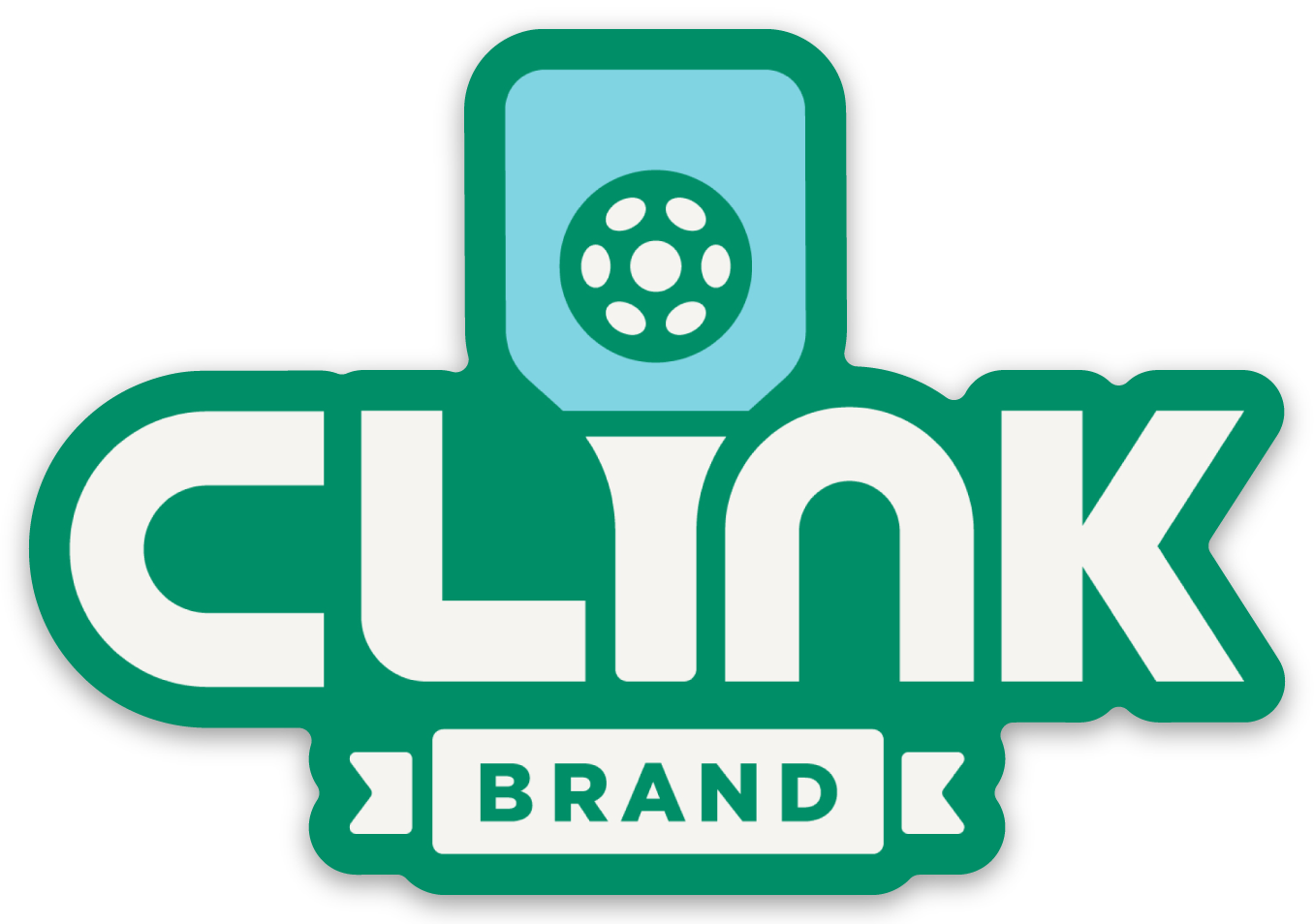 CLINK Logo Sticker